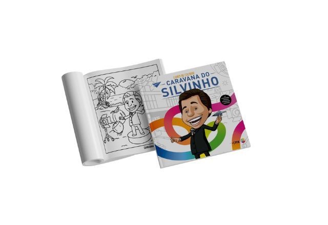 Imagem da noticia Grupo Novo Século e SBT lançam o livro de colorir “Caravana do Silvinho”