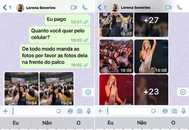 Imagem da noticia Fã de Taylor Swift tem celular roubado, pede fotos do show e ladrão envia