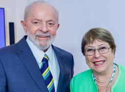 Imagem da notícia Brasil continuará a apoiar Bachelet ao cargo de secretária-geral da ONU, diz Lula