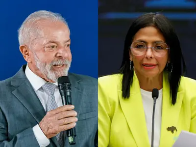 Lula conversou por telefone com Delcy Rodríguez após captura de Maduro na Venezuela Lula conversou por telefone com Delcy Rodríguez após captura de Maduro na Venezuela