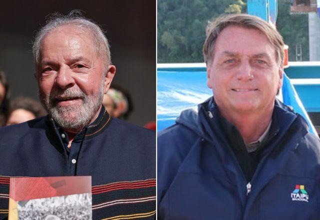 Imagem da noticia Na Bahia, Lula tem 48,1% das intenções de voto contra 30% de Bolsonaro