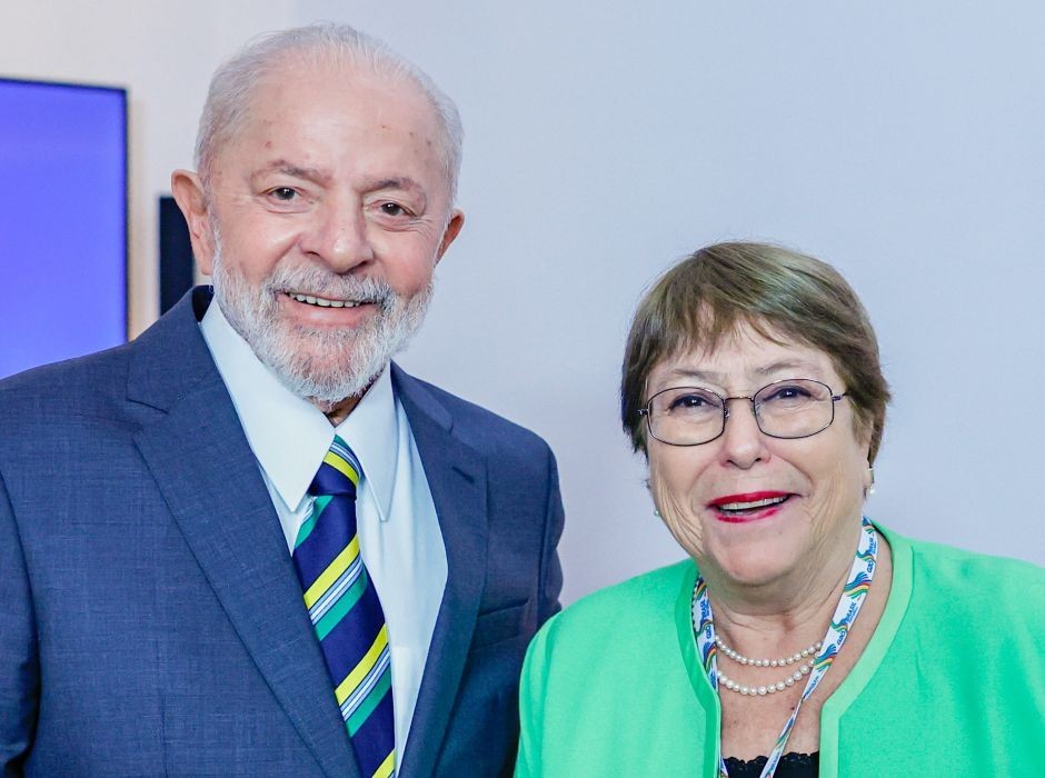 Imagem da noticia Lula apoia candidatura de Bachelet para liderar a ONU: "Hora de ser comandada por uma mulher"