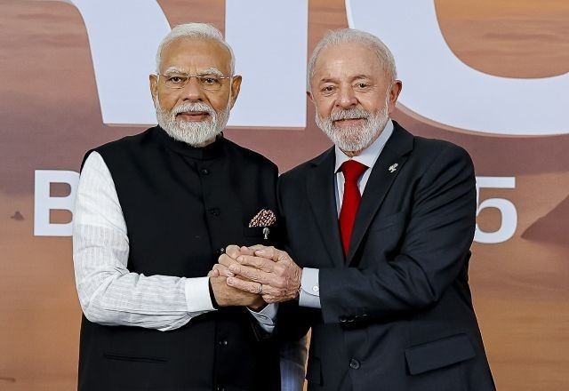 Imagem da noticia Lula recebe primeiro-ministro da Índia, Narendra Modi, para assinar acordos e debater IA e COP30