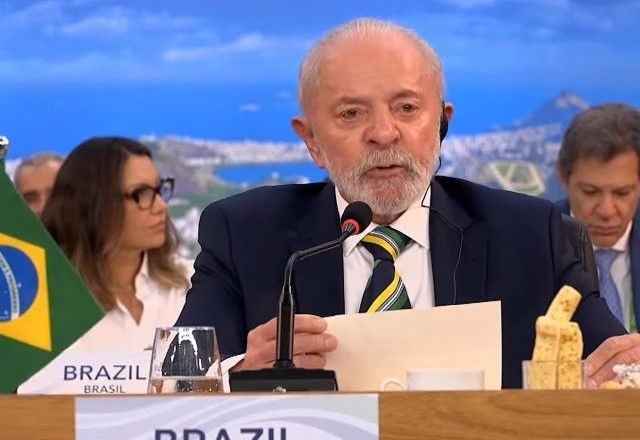 Imagem da noticia "Produto de decisões políticas de exclusão", diz Lula sobre fome no mundo ao lançar Aliança Global