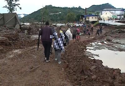 Vídeo: Reportagem do SBT mostra situação em Roca Sales (RS) após inundação