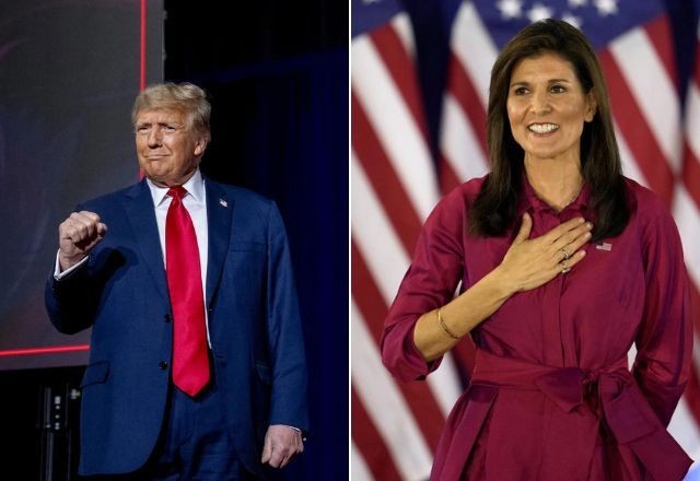 Imagem da noticia Donald Trump e Nikki Haley se enfrentam em primárias republicanas nos EUA