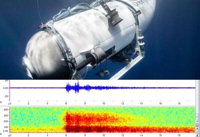 Imagem da noticia Novo áudio da implosão do submersível Titan é divulgado pela Guarda Costeira dos EUA; ouça