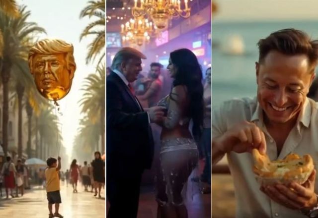 Imagem da noticia Trump divulga vídeo de IA de como seria a "sua Faixa de Gaza"