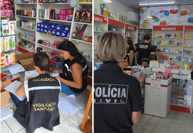 Polícia apreende medicamentos irregulares e prende responsável por farmácia em Bragança Paulista (SP) Polícia apreende medicamentos irregulares e prende responsável por farmácia em Bragança Paulista (SP)
