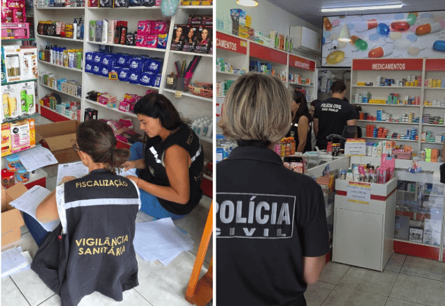 Imagem da noticia Polícia apreende medicamentos irregulares e prende responsável por farmácia em Bragança Paulista (SP)