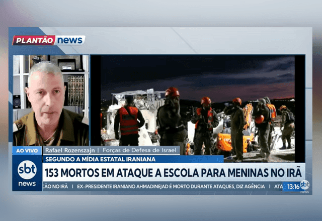 Mais de 40 lideranças do Irã foram eliminadas, diz porta-voz de Israel ao SBT News Mais de 40 lideranças do Irã foram eliminadas, diz porta-voz de Israel ao SBT News