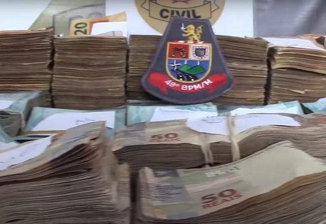 Imagem da noticia Homem é preso em motel com quase R$ 170 mil de origem desconhecida