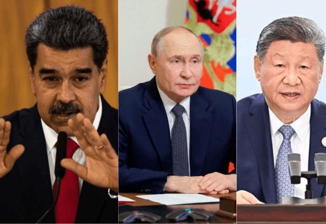 Imagem da noticia Maduro pede apoio militar a Rússia, China e Irã após envio de forças dos EUA ao Caribe, diz jornal
