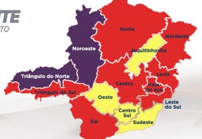 60 cidades mineiras terão toque de recolher a partir desta 5ª 60 cidades mineiras terão toque de recolher a partir desta 5ª