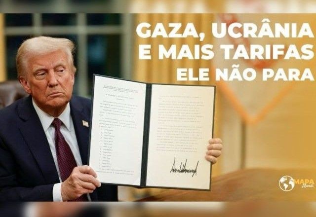 Imagem da noticia Mapa Mundi | Enxurrada de ordens executivas, Gaza e Ucrânia: Donald Trump não para