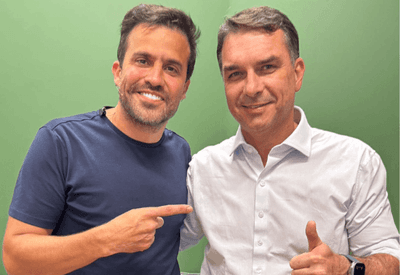 Marçal declara apoio a pré-candidatura de Flávio Bolsonaro Marçal declara apoio a pré-candidatura de Flávio Bolsonaro