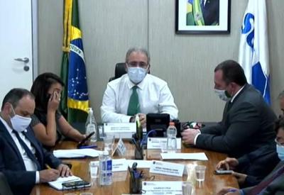 Ministro da Saúde alerta prefeitos para impactos pós covid Ministro da Saúde alerta prefeitos para impactos pós covid