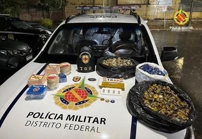 Polícia apreende carga ilegal com Mounjaro e material para falsificação de bebidas em rodovia no DF Polícia apreende carga ilegal com Mounjaro e material para falsificação de bebidas em rodovia no DF