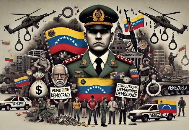 Imagem da noticia Crônica de uma democracia desfeita: corrupção e militarização na Venezuela