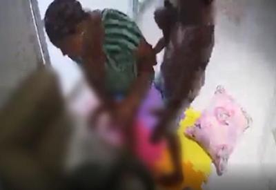 Justiça determina que agressora de babá use tornozeleira eletrônica Justiça determina que agressora de babá use tornozeleira eletrônica