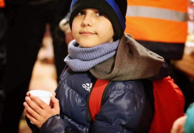 Imagem da noticia Menino de 11 anos foge da Ucrânia e chega sozinho na Eslováquia