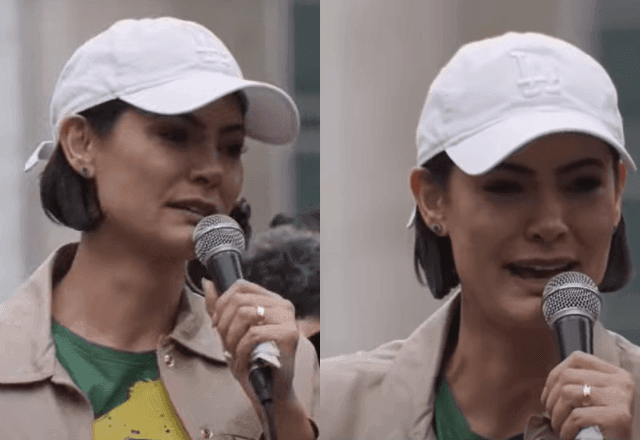 Imagem da noticia "Não têm sido dias fáceis”, diz Michelle Bolsonaro sobre prisão domiciliar de ex-presidente