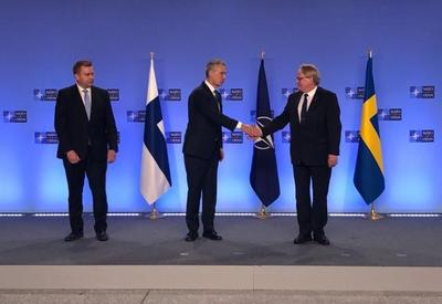 Após Finlândia, Suécia indica querer ingressar na Otan Após Finlândia, Suécia indica querer ingressar na Otan