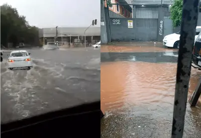 Chuva forte provoca alagamentos, granizo e falta de energia em São Paulo Chuva forte provoca alagamentos, granizo e falta de energia em São Paulo