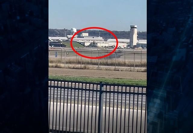 Imagem da noticia Vídeo: Piloto ejeta de caça após perder controle durante pouso nos EUA