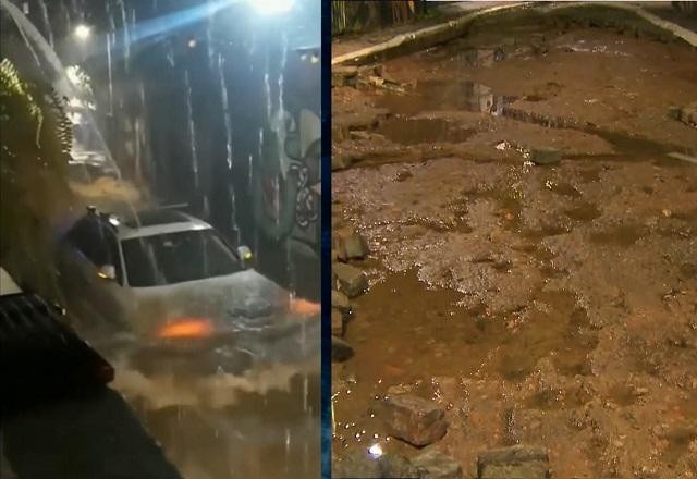 Imagem da noticia Beco do Batman, em SP, fica alagado após temporal