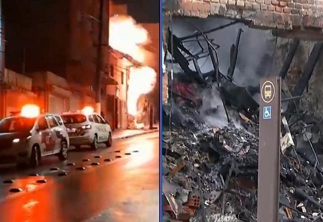 Imagem da noticia SP: casa de acumulador de lixo pega fogo na zona sul