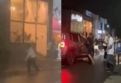 SP: casa noturna fica destruída após pancadaria entre clientes SP: casa noturna fica destruída após pancadaria entre clientes