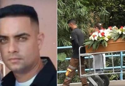 Vítima de feminicídio cometido na frente da filha é enterrada em SP Vítima de feminicídio cometido na frente da filha é enterrada em SP