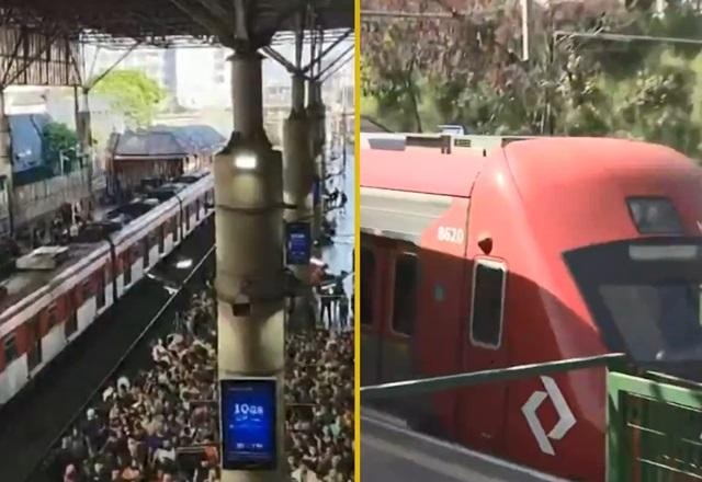 Imagem da noticia Reboque de trem quebra e afeta circulação do transporte em SP