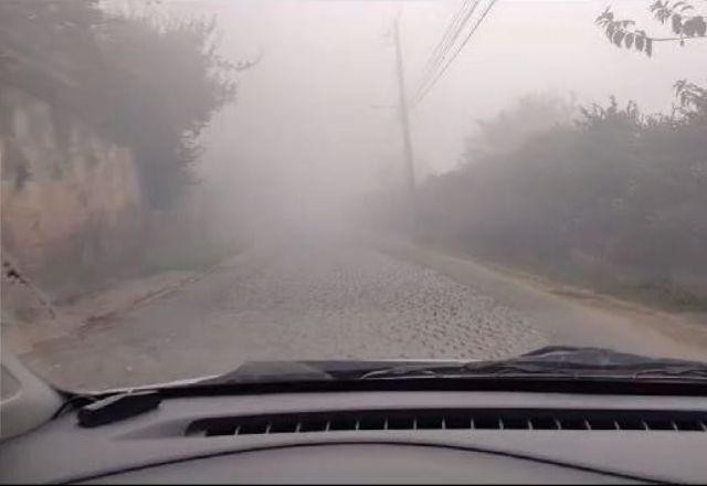 Imagem da noticia Teresópolis fica encoberta por fumaça de incêndio em aterro sanitário