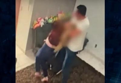 Mulher é espancada e enforcada por sargento da PM do DF Mulher é espancada e enforcada por sargento da PM do DF