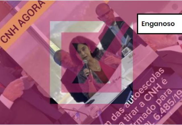 Imagem da noticia ENGANOSO: Não há lei que acabe com a obrigatoriedade de aulas em autoescola para obter CNH