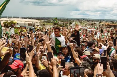 Caminhada de Nikolas Ferreira chega ao DF; Planalto reforça segurança Caminhada de Nikolas Ferreira chega ao DF; Planalto reforça segurança