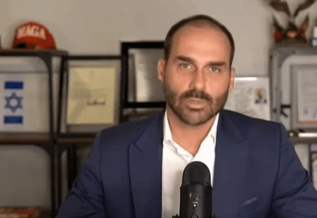 Imagem da noticia Eduardo Bolsonaro falta a depoimento no STF e fica mais perto de condenação