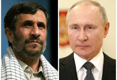 Ahmadinejad diz a Putin: "Pare essa guerra satânica ou terá remorso" Ahmadinejad diz a Putin: "Pare essa guerra satânica ou terá remorso"