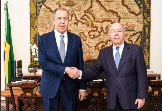 Imagem da noticia Após visita de chanceler russo à Lula chanceler brasileiro rebate Casa Branca