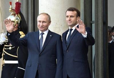 "Devemos evitar o pior", afirma Macron após conversa com Putin "Devemos evitar o pior", afirma Macron após conversa com Putin