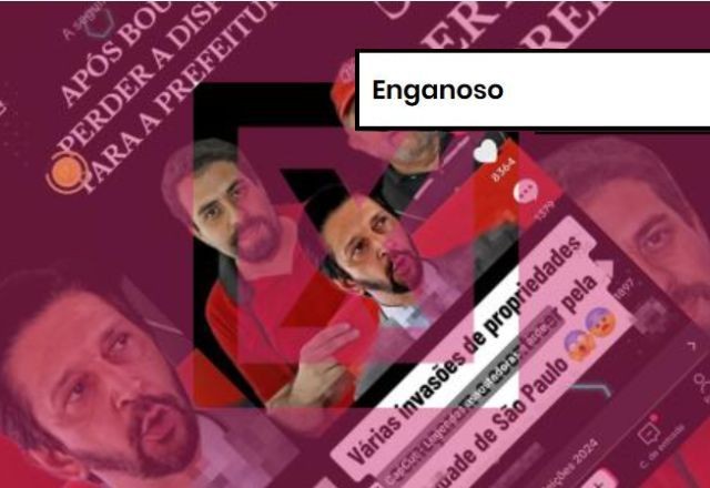 Imagem da noticia ENGANOSO: Ocupações em São Paulo não tiveram relação com resultado das eleições