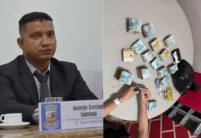 Vereador George da Ruinha é preso com R$ 155 mil em operação contra crime organizado Vereador George da Ruinha é preso com R$ 155 mil em operação contra crime organizado