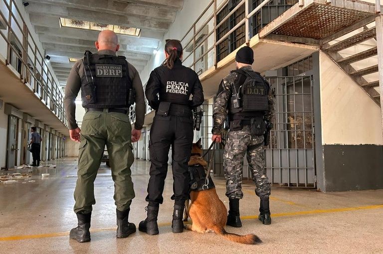 Imagem da noticia Operação Mute apreende mais de 500 celulares em presídios e governo promete "silenciar" unidades dominadas por facções