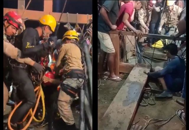 Imagem da noticia Garimpeiros são resgatados com vida após mais de 40 horas soterrados no Pará