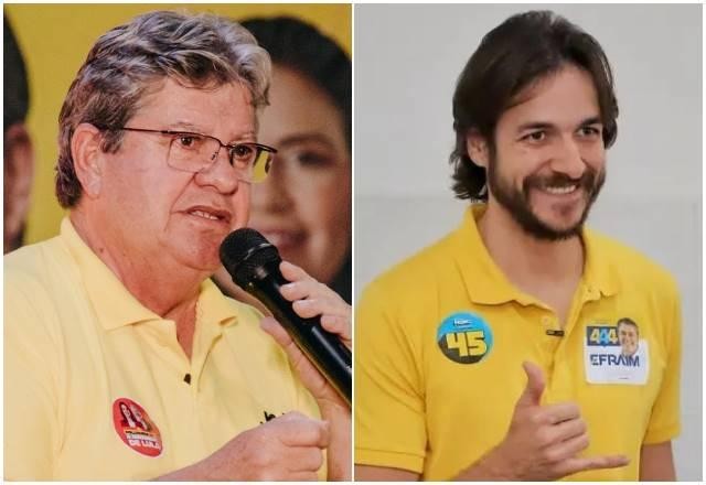 Imagem da noticia PB: João Azevêdo e Pedro Cunha Lima farão 2º turno