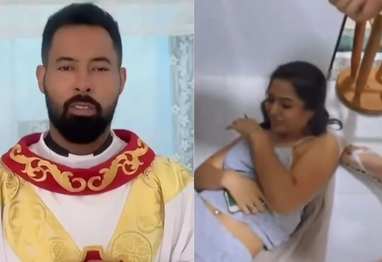 Imagem da noticia "Foi uma quebra de confiança", diz ex-noivo traído após vídeo com padre viralizar