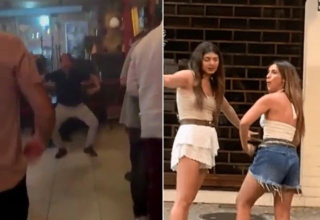 Imagem da noticia Pai de argentina ré por injúria racial no Rio é flagrado imitando macaco