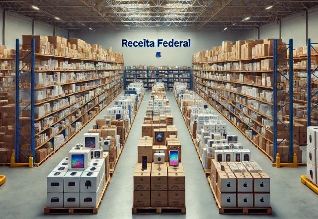 Imagem da noticia Receita Federal organiza leilão de iPhone e produtos Apple com lance a partir de R$ 20 mil